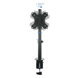 TooQ Soporte de Mesa Giratorio e Inclinable para Monitor/TV 13-32 Pulgadas, VESA 75x75-100x100 mm, Negro