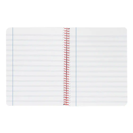 Liderpapel Wonder Cuaderno Espiral A4 Tapa Plástico 80 Hojas 90gr Pauta Estrecha 2,5mm Con Margen Negro