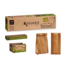Bolsa Papel Bocadillo 40 Unidades 12x27 cm Kinvara - Kraft (10 Unidades) Precio: 20.69000054. SKU: B1GX7JZ82Z