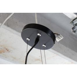 DKD Home Decor Lámpara Techo Astronaut Negro Blanco 14.5 x 20 x 46 cm (2 Unidades)