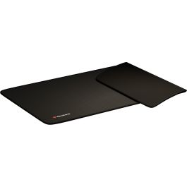 Genesis Carbon 500 MAXI LOGO Alfombrilla de Ratón Gaming, Superficie Speed, Antideslizante, Resistente al Agua, 900x450x2.5mm, Negro