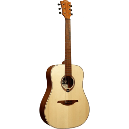 LAG Guitarra Acústica Folk Dreadnought Tramontane 70 - Natural Lag Satinado Tapa Abeto Engelmann Macizo