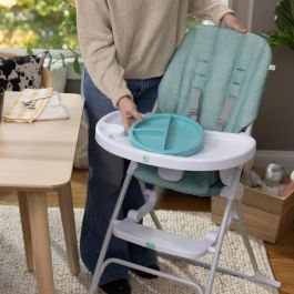 INGENUITY Trona compacta, con placa de seguridad, plegable en plano, colección Sun Valley, azul INGENUITY Trona compacta, con placa de seguridad, plegable en plano, colección Sun Valley, azul