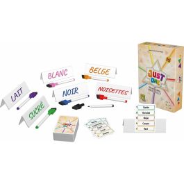 Asmodee Solo uno - Juego de mesa cooperativo de adivinar palabras. Los demás jugadores dan pistas de una palabra, las pistas idénticas se descartan.