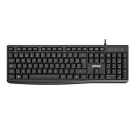 Teclado Nilox NXKBE000013 Negro Qwerty Español Precio: 8.49999953. SKU: B1FECTV2RN