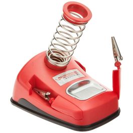 Rothenberger Soldador Eléctrico de Precisión 30W, Kit Completo para Electrónica y Maquetas, con Soporte, 2 Puntas, Cable y Esponja