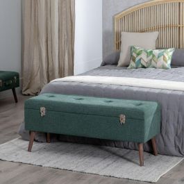 Baúl Tejido Sintético Madera Baúl Tejido Sintético Madera