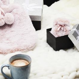 Sensly Calentador de Manos Reutilizable Gel Caliente - Gris, Rosa - 12x9x2 cm