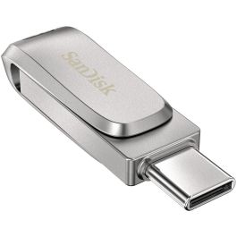 SanDisk 32GB USB 3.1 Ultra Dual Drive Luxe Tipo-C Silver