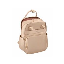 Antartik Mochila Nova Compartimentos Nailon Repelente Agua Beige 410x180x320 mm