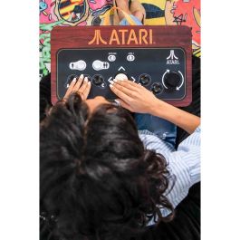 Arcade1Up Couchcades Consola Retro Arcade 10 Juegos Atari Inalámbrica HDMI con Base Puf