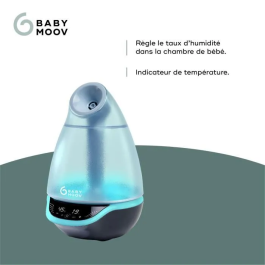 Babymoov Hygro Humidifier Humidificador Bebé Mixto Vapor Frío Luz Nocturna Multicolor 7 Colores