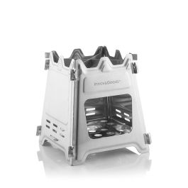 Hornillo de Acero Desmontable para Acampada Flamet InnovaGoods Hornillo de Acero Desmontable para Acampada Flamet InnovaGoods