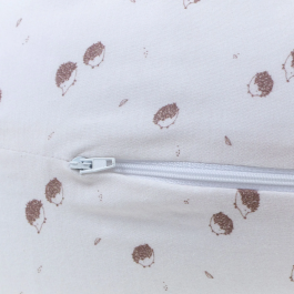 Tineo Almohada de maternidad TIN3275052061607, jersey de algodón crudo con estampado de erizos