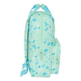 Mochila Infantil Safta Dino Verde 20 x 28 x 8 cm