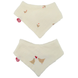 Domiva DOM1735259744703 Pack 2 Baberos Bandana Maternity Love Algodón Suave y Absorbente Broches Ajustables Precio: 23.68999952. SKU: B1AY6HKCXX