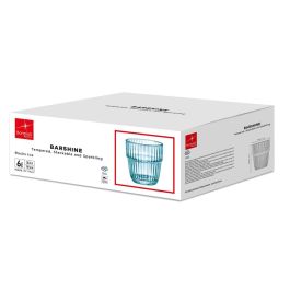 Caja 6 Vasos Bajos Vidrio Barshine Bormioli Rocco 30 cL Caja 6 Vasos Bajos Vidrio Barshine Bormioli Rocco 30 cL