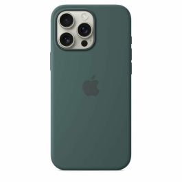 Apple Funda de Silicona con MagSafe para iPhone 16 Pro Max - Verde Lago