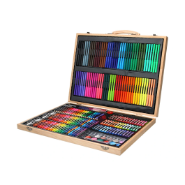 Liderpapel Estuche de Pintura 245 Piezas Maletín 49x36,6x4,5 cm