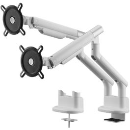 One For All Soporte Monitor AAAXK87476 Dinámico VESA 100 Doble Brazo para Pantallas de 13 a 35 Pulgadas Blanco