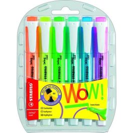 Stabilo Rotulador fluorescente swing cool, estuche 6 unidades colores surtidos, punta 1+4mm, tecnología Antisecado Precio: 7.49999987. SKU: B1F4LEN97T
