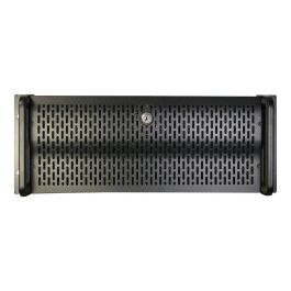 Inter-Tech 4U-4129L Chasis Servidor Rackmount 19" 4U Metálico Plata ATX EATX Micro ATX Acero