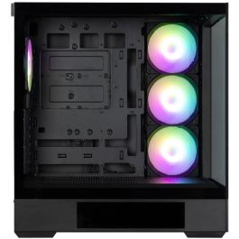 Zalman P40 DS Midi Tower PC Negro con Ventana 9.1" LCD y USB 3.2 Gen1/Gen2