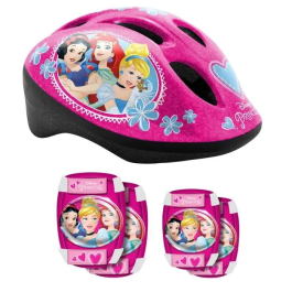 Stamp Princesas Disney Casco + Coderas Rodilleras Ajustable 50/56cm Protecciones Precio: 43.68999998. SKU: S7147387