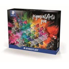 Expositor Staedtler Rotuladores Gama Pigment Art Pen Surtido Contenido: 180 Pigment Brush 371 30 Pigment Soft Brush 372 60 Pigment Calligraphy 375 10 Pigment Pen 376 Precio: 629.95000035. SKU: B17S678G6C