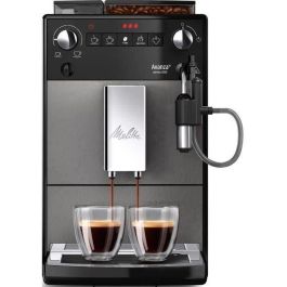 Cafetera - MELITTA - Avanza F270-100 - Depósito de agua de 1,5 L - Depósito de granos de 250 g - 1450 W - Gris titanio