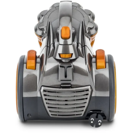 Hkoenig HKO3760124955040 Aspirador Multiciclónico Compacto Sin Bolsa, Tubo Telescópico de Aluminio, Clase A