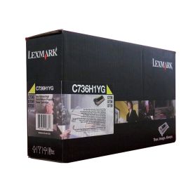 Tóner Original Lexmark C736H1YG Amarillo