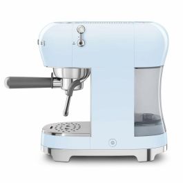 Cafetera Express de Brazo Smeg ECF02PBEU Azul 1,1 L Cafetera Express de Brazo Smeg ECF02PBEU Azul 1,1 L