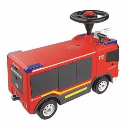 Smoby - Camión de bomberos Big Water Lance - Volante con bocina - Función lanza de agua - Al 440 mm - A partir de 2 años - Fabricado en Europa