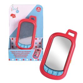 Tachan Teléfono Bebé Interactivo con Espejo, Filtros para Selfies (Nariz Perro, Orejas Gato) y 7 Melodías para +6 Meses. Incluye Pilas AAA. Precio: 8.94999974. SKU: B12NPJHP2L
