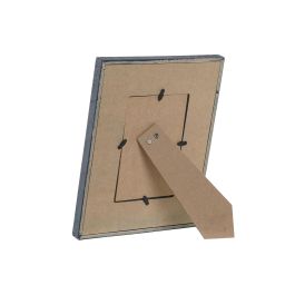 DKD Home Decor Marco de Foto 13x18 cm Atlantico Azul Marino Blanco Mdf (4 Unidades)