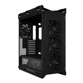 ASUS ROG Strix Helios II Midi Tower Negro Caja de PC para Gaming con Ventana de Cristal Templado y Control RGB