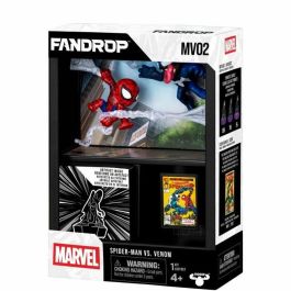 Fandrop Figura Spider-Man vs Venom Vitrina con escena de culto + mini póster - 18 cm FAN0630996920671