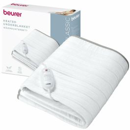 Manta Eléctrica Beurer TS17 150 x 80 cm Blanco Gris 100 % poliéster 65 W