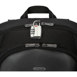 Targus TBB943GL Mochila Classic para Portátil de 15.6"-16" (40.6 cm) Negra, Poliéster, con Bolsillos y Asa