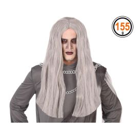 Peluca Halloween Bruja Gris Largo 60 cm Precio: 6.50000021. SKU: S1122438