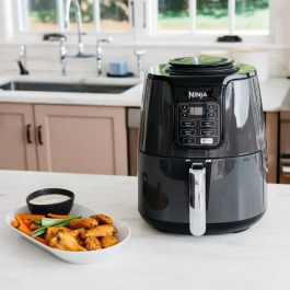 Ninja AF100EU Freidora de Aire Caliente 3.8L | Cocina Saludable y Rápida