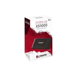 Kingston SSD Externo SX1000 2TB Negro USB 3.2 Gen 2 Velocidad 1050 MB/s