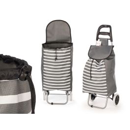 Carro de Compra Kinvara 2 Ruedas, Gris, 88x35x8 cm, Capacidad 33 l, Peso Máximo 20 kg (6 Unidades) Precio: 67.99000043. SKU: B13PB7LRT7