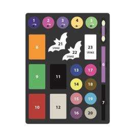 Clementoni Monster High Makeup Set Paleta Polvos Sombras Lápices CLE8005125187881