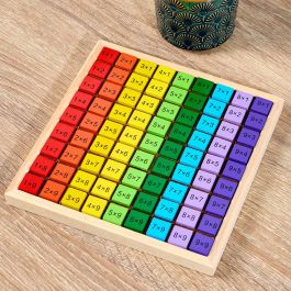 Jeux 2 momes Juego de Multiplicar de Madera Montessori