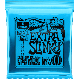 Juego Eléctrica Slinky Extra 8-38 Tripack (3) Precio: 19.68999967. SKU: B1BR2KJTND