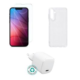 eSTUFF Kit for Samsung Galaxy A13 5G. Charger, Cover, Glass. Brown Box. Precio: 33.4999995. SKU: B15XE2MK8H