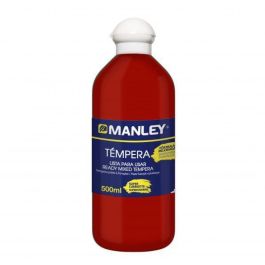 Manley Témpera Preparada Rojo Botella 500 mL Precio: 4.68999993. SKU: B144JPM3HS
