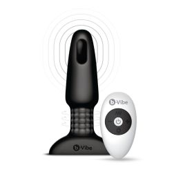 Plug anal con control remoto B-Vibe 5858070000 Negro Plug anal con control remoto B-Vibe 5858070000 Negro
